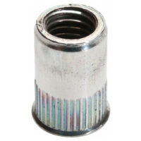 Lot de 50 écrous à sertir DEGOMETAL - M5 - 7 x 12 mm