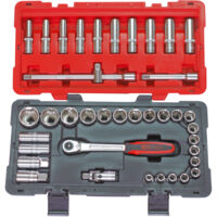 KS Tools - Coffret de douilles et accessoires ULTIMATE 1/2'', 39 pièces - 922.0639