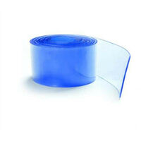 Lanière translucide PVC 380x4mm longueur 1m