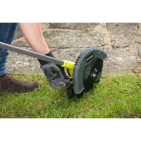 Dresse-Bordures RYOBI 18V - Lame 22cm - 4 Profondeurs - Roues De Guidage - Sans Batterie
