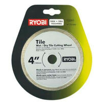 Lot RYOBI 6 Disques à Tronçonner + Mandrin Twist Lock - Compatible Mini-outils 3.2mm - Pour Métal, Plastique, Placo