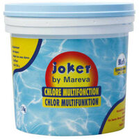 Chlore multifonctions Joker MAREVA galets pour piscine - 5 kg - 250 g - 100767U