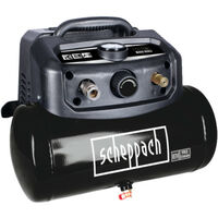 Compresseur 6L - SCHEPPACH - 6 accessoires - 1200W - HC06 - Black Edition