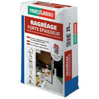 Parexlanko – Ragréage carrelage forte épaisseur autonivelant 5-40mm – Pour supports neufs et anciens – 25kg – 3350