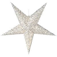 Étoile LED EDM - esprit de Noël - 60 cm - 10 leds - Papier - 71710