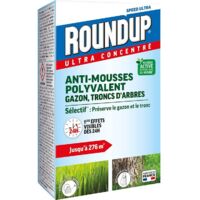 Anti-mousses ROUNDUP - Gazon et troncs d'arbres - 500ml