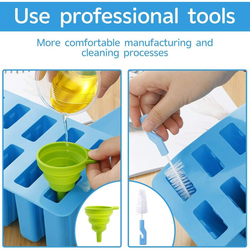 Stampi per Gelato Formine Ghiaccioli Riutilizzabili Popsicle Molds O-Kinee Stampi per Ghiaccioli in Silicone Gghiaccioli Stampo Senza BPA 