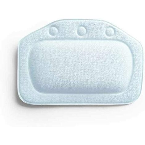 cuscino per vasca da bagno Cuscino per vasca da bagno casa spa per vasca idromassaggio cuscino ergonomico con supporto per testa collo impermeabile antiscivolo blu, L vasca idromassaggio 