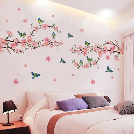 Adesivi da parete staccabili per la camera da letto o la cucina in PVC decorazione per la casa motivo: animali dei cartoni animati 