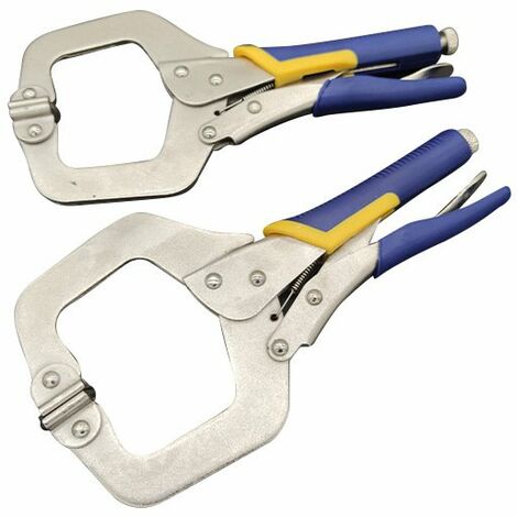 Blu 1 Pezzo Rockler 594092 Squadra Angolare Clamp-It 