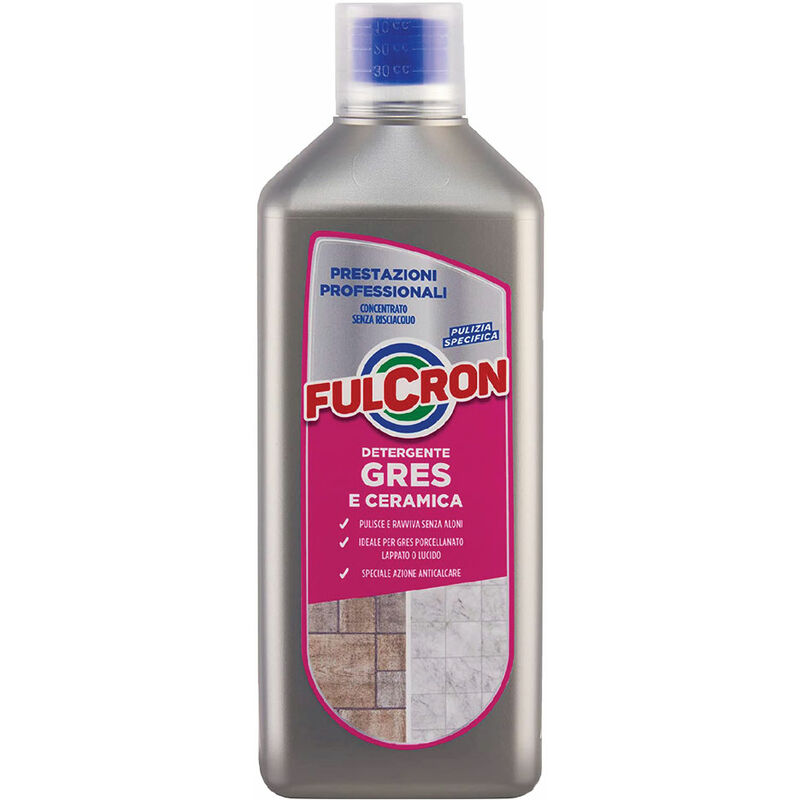 6PZ DETERGENTE GRES E CERAMICA 'FULCRON' LT. 1