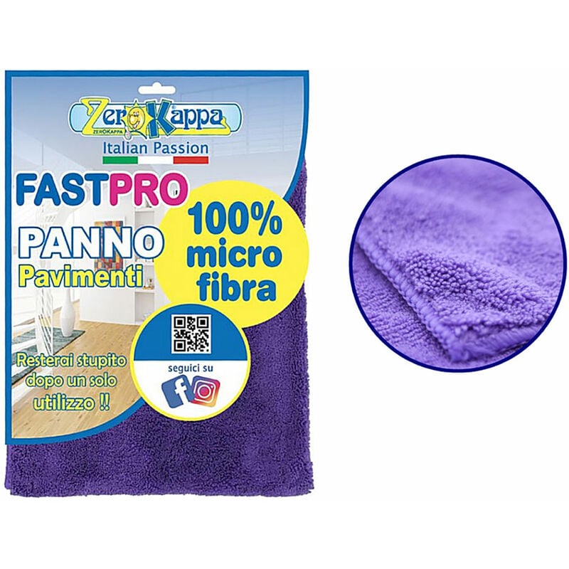 PANNO IN MICROFIBRA 'FASTPRO' CM 50 X 70