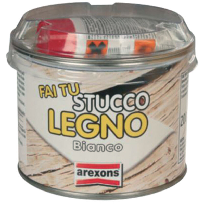 Stucco Fibrato Mogano 200gr - Per Legno Interni/Esterni, Antiritiro, Verniciabile - Foto 6
