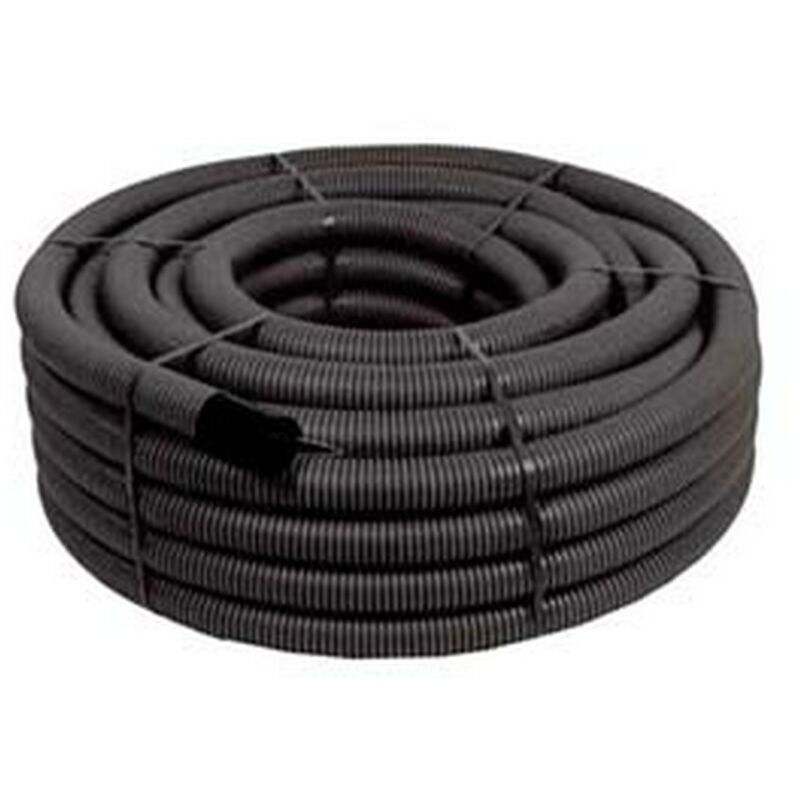 50MT TUBO CORRUGATO DOPPIA PARETE PER CAVIDOTTO -  MM.40 IN ROTOLI DA MT.50