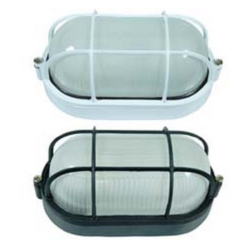 Applique Da Esterno Tonda Con Gabbia A Parete Nera 24 Cm Sovil | Leroy - Foto 2