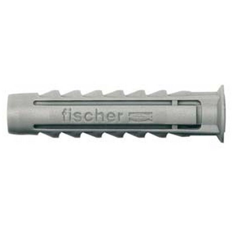 Tasselli in Nylon UV Fisher Con Espansione a 3 Settori Multiuso Alta Tenuta Qualità Made In Italy - Diametro 6 mm. - 100 pezzi | Leroy Merlin