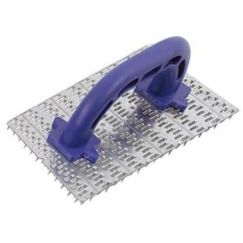 Rascador Frattone Grattino Para Yeso Y Pintura 250x150mm | Lámina De Aluminio De Alta Resistencia | Mango Plástico Ergonómico