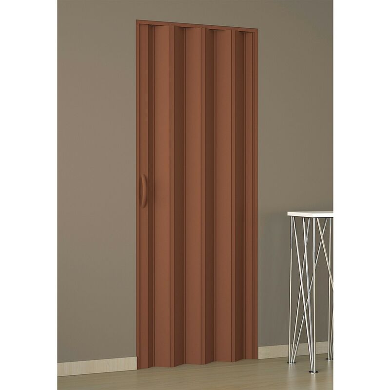 PORTA A SOFFIETTO 'RIGI' CM 82 X 210 - COLORE NOCE