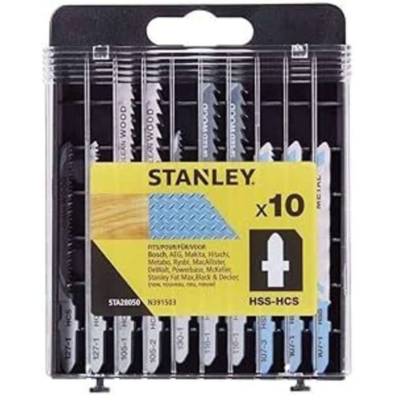 Lama Per Seghetto Alternativo Stanley FATMAX - 26021 Per Taglio Preciso Su Legno E Metallo - Accessorio Professionale - Foto 5