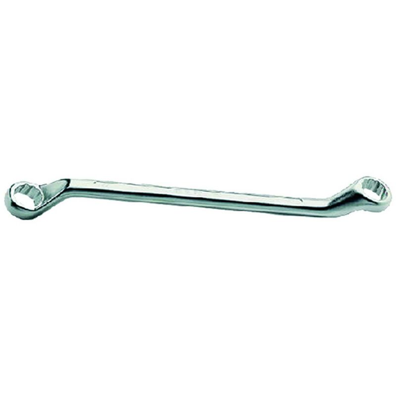 Hazet 630-12X13 Chiave a Doppio Anello, Argento, Apertura Chiave 12 X 13, Lunghezza 220 mm