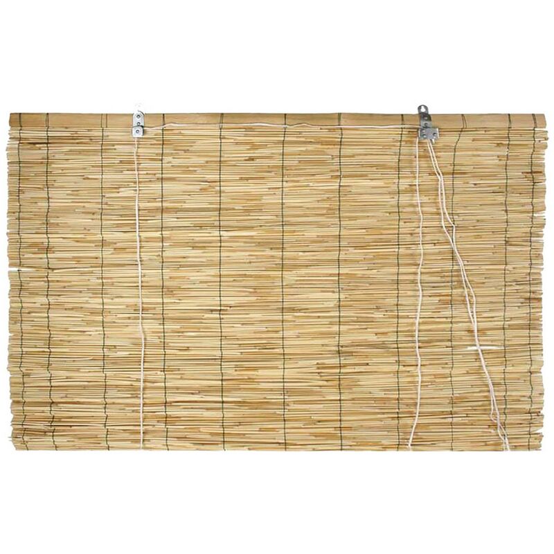 TAPPARELLA IN ARELLE BAMBOO CON CARRUCOLA CM 200 X 300