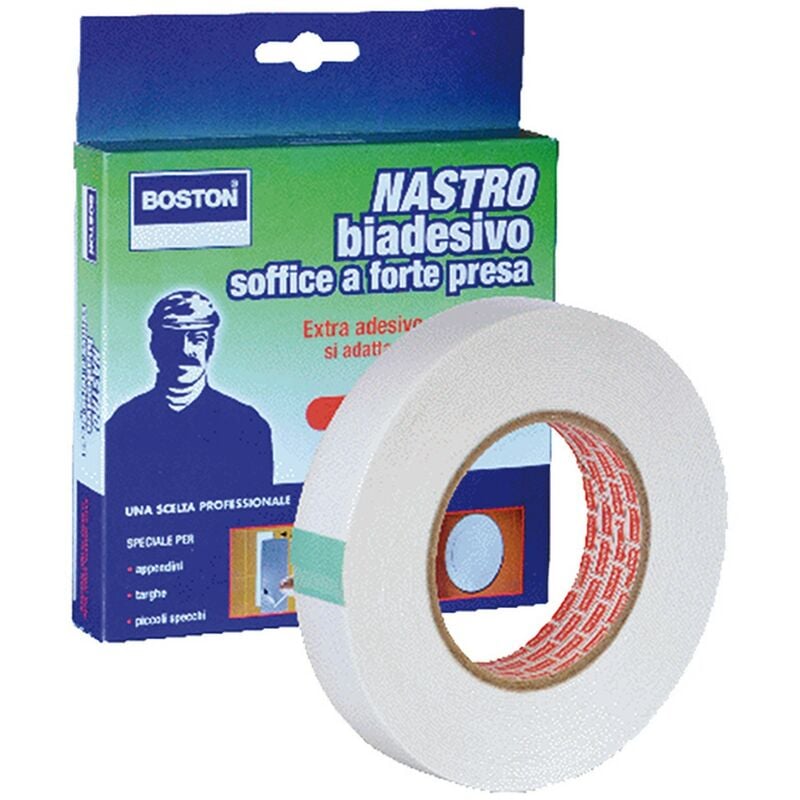 NASTRO BIADESIVO MM. 19 X 1,5 MT - SP.0,9