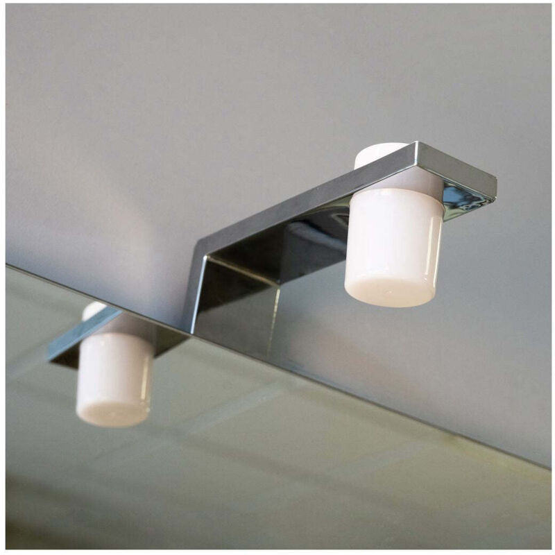 Applique Da Parete EXO MOON - Lampada LED Bagno IP44, Orientabile, Bianco, 5W 3000K - Foto 5