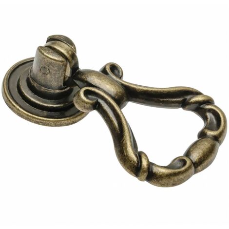 BL MANIGLIA RJM 0128 33X55 MM ANTICATO