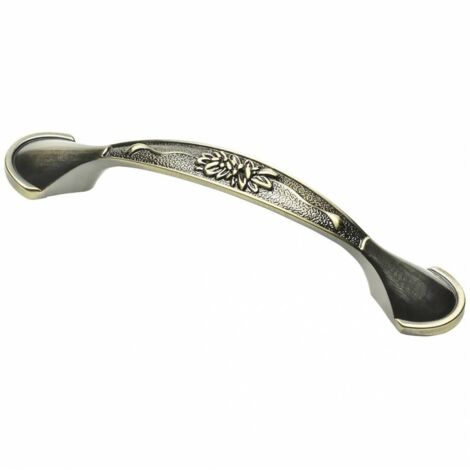BL MANIGLIA RJM 0123  96 MM ANTICATO 2 PZ
