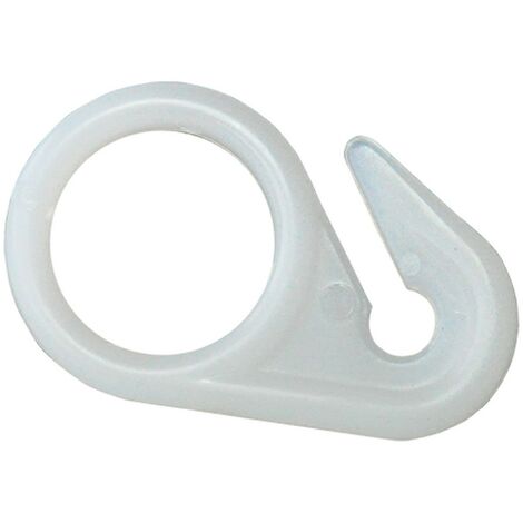 1BL ANELLO NYLON PER TENDA DOCCIA mm 47 - pz. 10