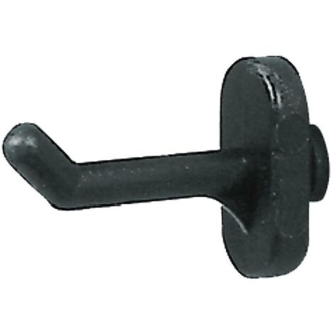1BLISTER GANCIO IN NYLON PER PANNELLI PORTAUTENSILI G1 - pz 10