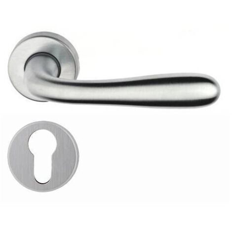 Maniglie A Goccia Per Porte Interne - Cromo Satinato - Foto 11