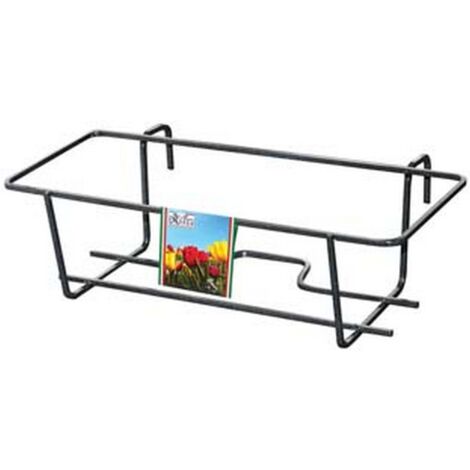 Ivyline Fioriera In Vimini Per Balcone – 46 Cm, Grigio, Con Fodera Impermeabile - 2