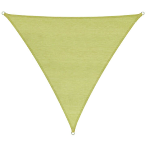 1PZ VELA OMBREGGIANTE HDPE TRIANGOLARE BEIGE - mt.3x3x3 (1/4)