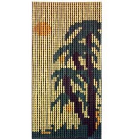 TENDA A PIASTRINA "PALME" - 36 STRISCE PER 63 PIASTRINE - CM.100X230H.