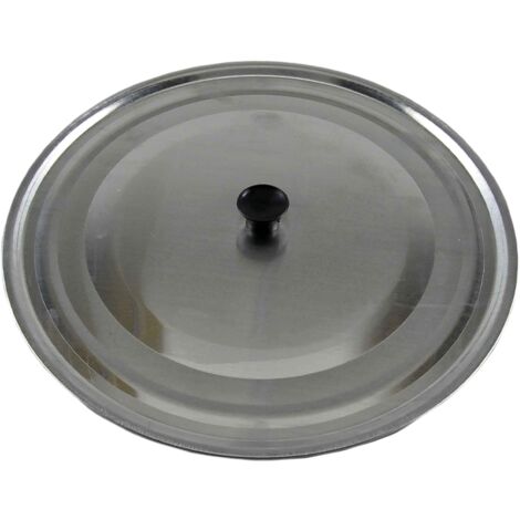 Coperchio Alluminio cm 24 con Pomello Nero