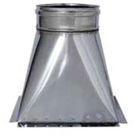 1PZ TRAMOGGIA ACCIAIO INOX AISI 304 MONOPARETE SPESSORE MM.0,6 mm300x300 mm200