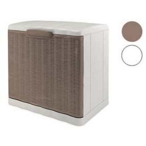 Scarpiera In Plastica Bianca Impilabile - Portascarpe Salvaspazio Con Vano Oggetti - Foto 5