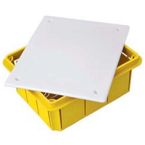 2PZ SCATOLA DERIVAZIONE INCASSO COPERCHIO IP40 mm228x198x73 1617.N