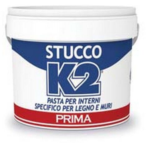 1PZ K2 STUCCO IN PASTA SPECIFICO PER LEGNO E MURI IN BARATTOLO - Kg.20