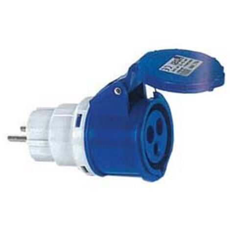 Presa Elettrica PCE IP68 - Fissaggio A 4 Punti, Colore Blu - 5