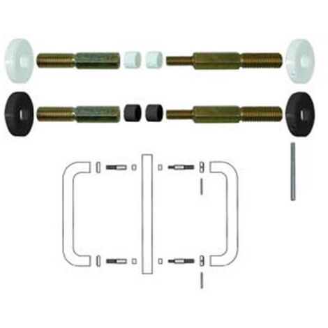 10x Clip di Fissaggio Pannello Porta per Lexus RX300/LS430