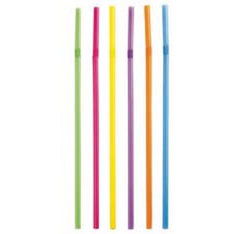 Addein 20 cannucce colorate per tè a bolle, cannucce colorate per frullati, con 2 spazzole per la pulizia, cannucce riutilizzabili in plastica rigida colorata, per frullati, succhi di latte, frullati