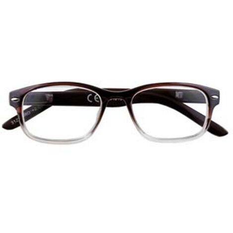 1PZ OCCHIALE LETTURA MONTATURA POLICARBONATO MARRONE SFUMATO B1  - diottrie +3,5 - 31Z-B1-BRO350