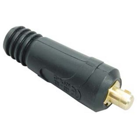 1PZ CONNETTORE MASCHIO PER SALDATRICI - per cavo sezione mmq.35/50 TEXAS 50