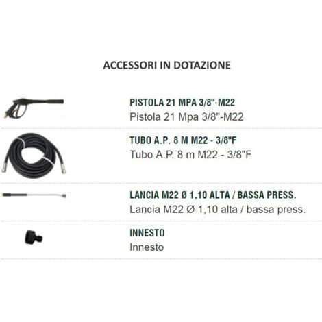 Idropulitrice ad acqua calda motore a induzione 2300w (rio 1108) (1/3)