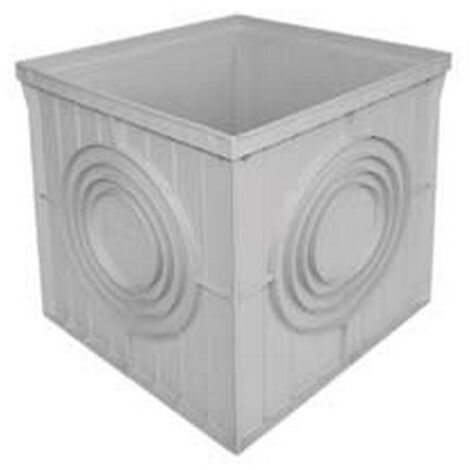 1PZ POZZETTO SINGOLO SENZA COPERCHIO - cm.30x30x30h.