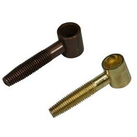 20PZ CAVALLOTTO ANUBA ASTE CREMONESI  mm14 E.00145.14.02 acciaio bronzato