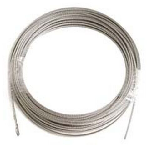 Cavo Acciaio Rivestito 3MM, 30M 304 Inossidabile Cavo Acciaio,M5 Tenditore Cavo Acciaio,Corda - Foto 4