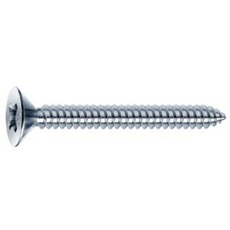 Viti 2 Pollici E Mezzo Viti Autofilettanti Acciaio Inox #12 X 2-1/2" | Testa Padella Phillips, Grado 18-8 - Confezione Da 25 Viti Autofilettanti Lamiera - Foto 12